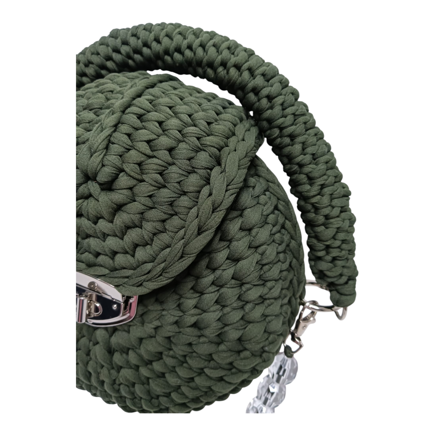 Bolso Lyssny verde militar