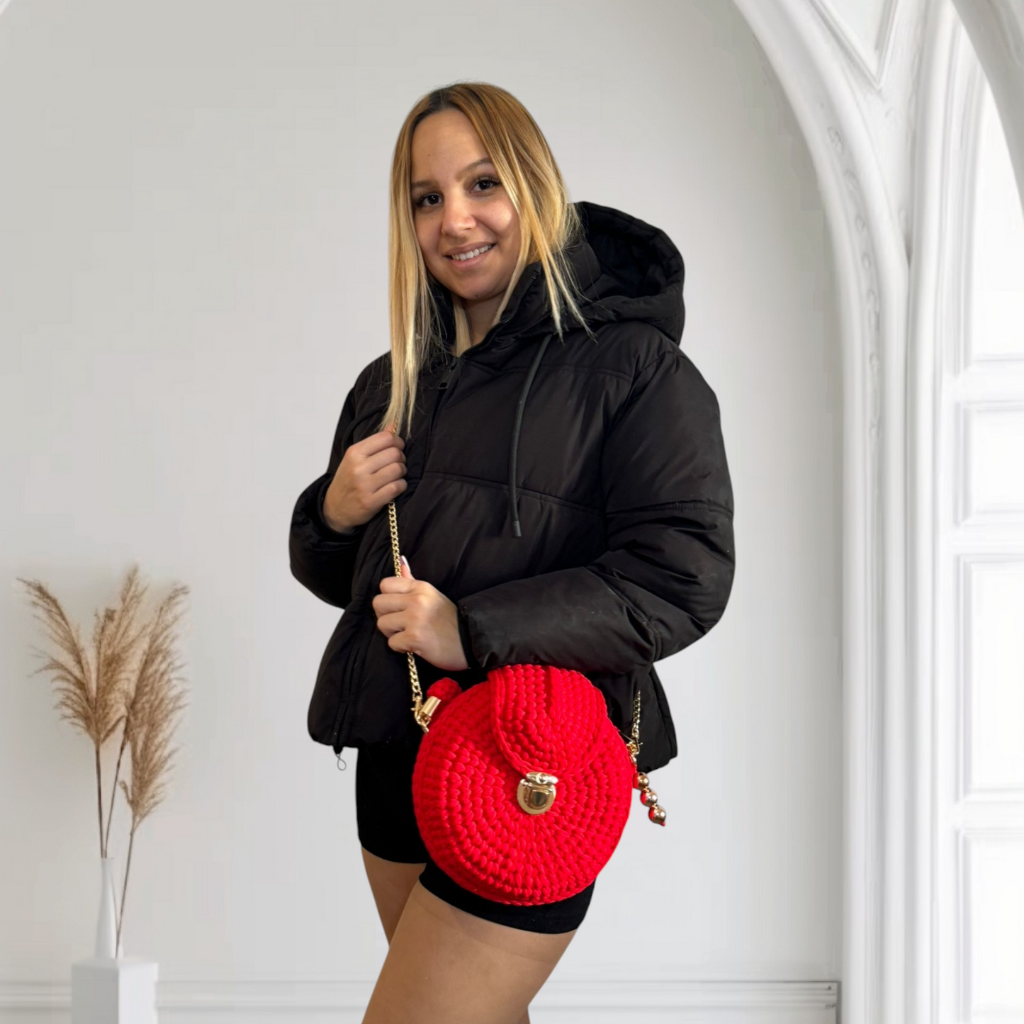 Bolso Lyssny rojo