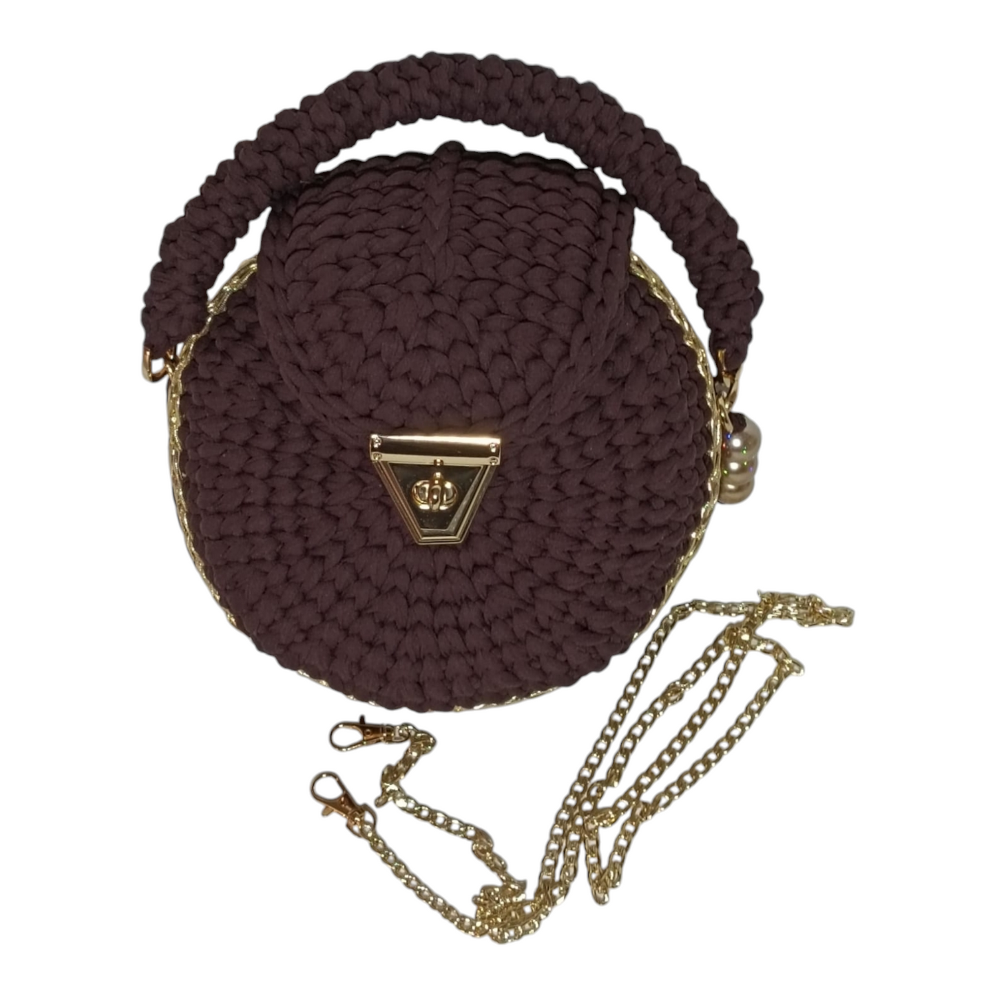 Bolso Lyssny marrón oscuro