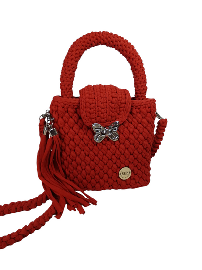 Bolso color caldera Elegante. Bolso muy ligero en trapillo pluma