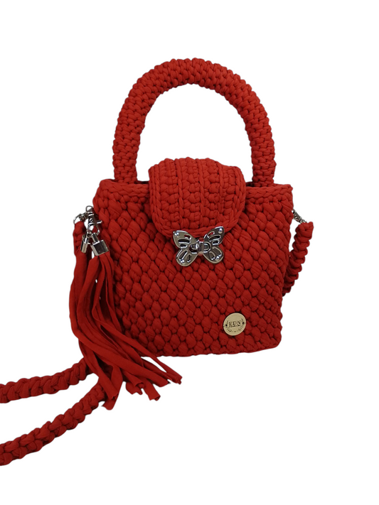 Bolso color caldera Elegante. Bolso muy ligero en trapillo pluma