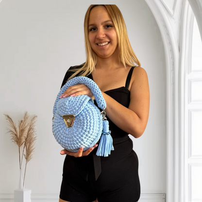 Bolso Lyssny azul celeste