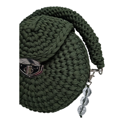 Bolso Lyssny verde militar