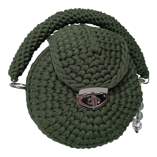 Bolso Lyssny verde militar