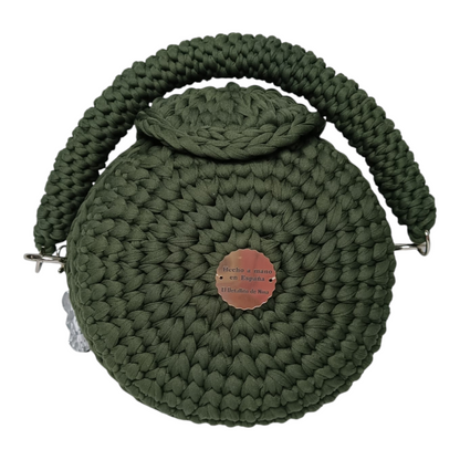 Bolso Lyssny verde militar