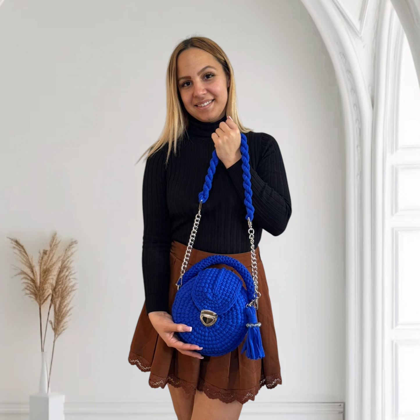 Bolso Lyssny azul eléctrico