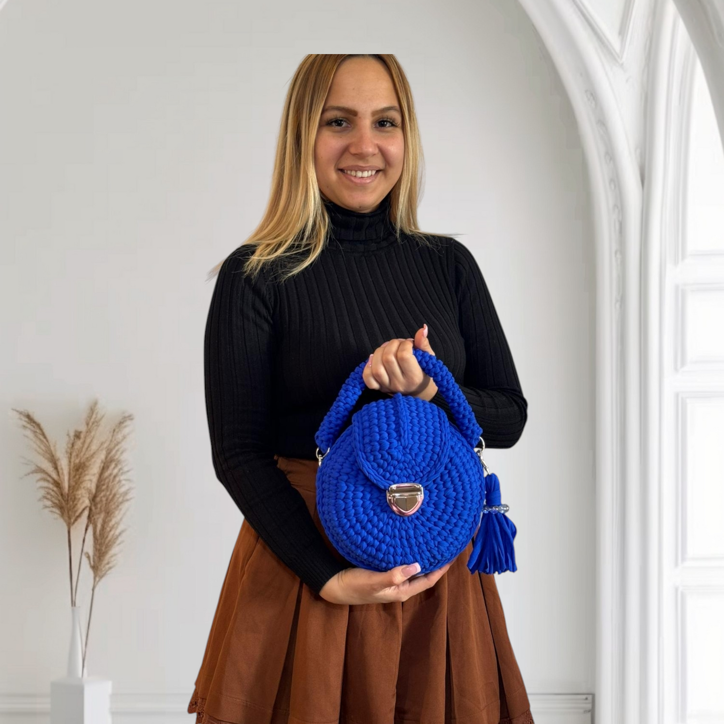 Bolso Lyssny azul eléctrico