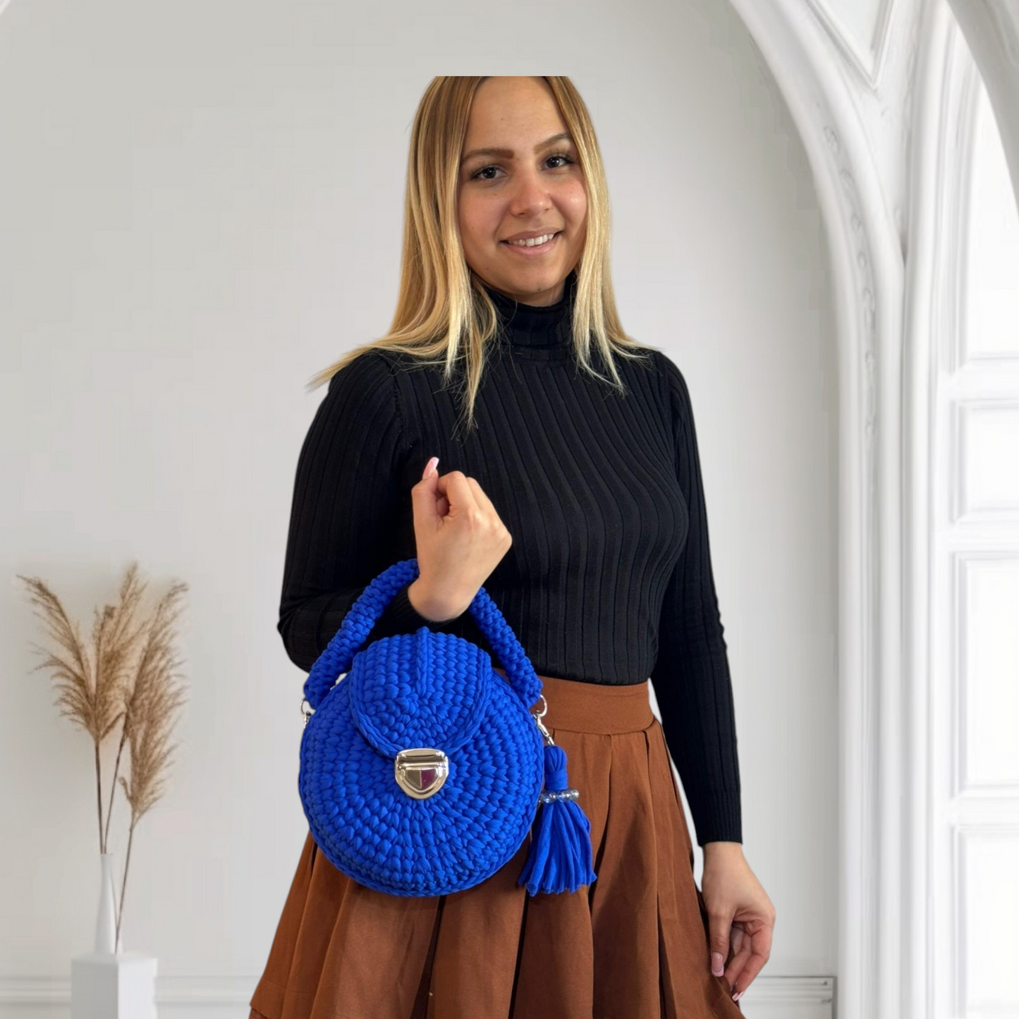 Bolso Lyssny azul eléctrico