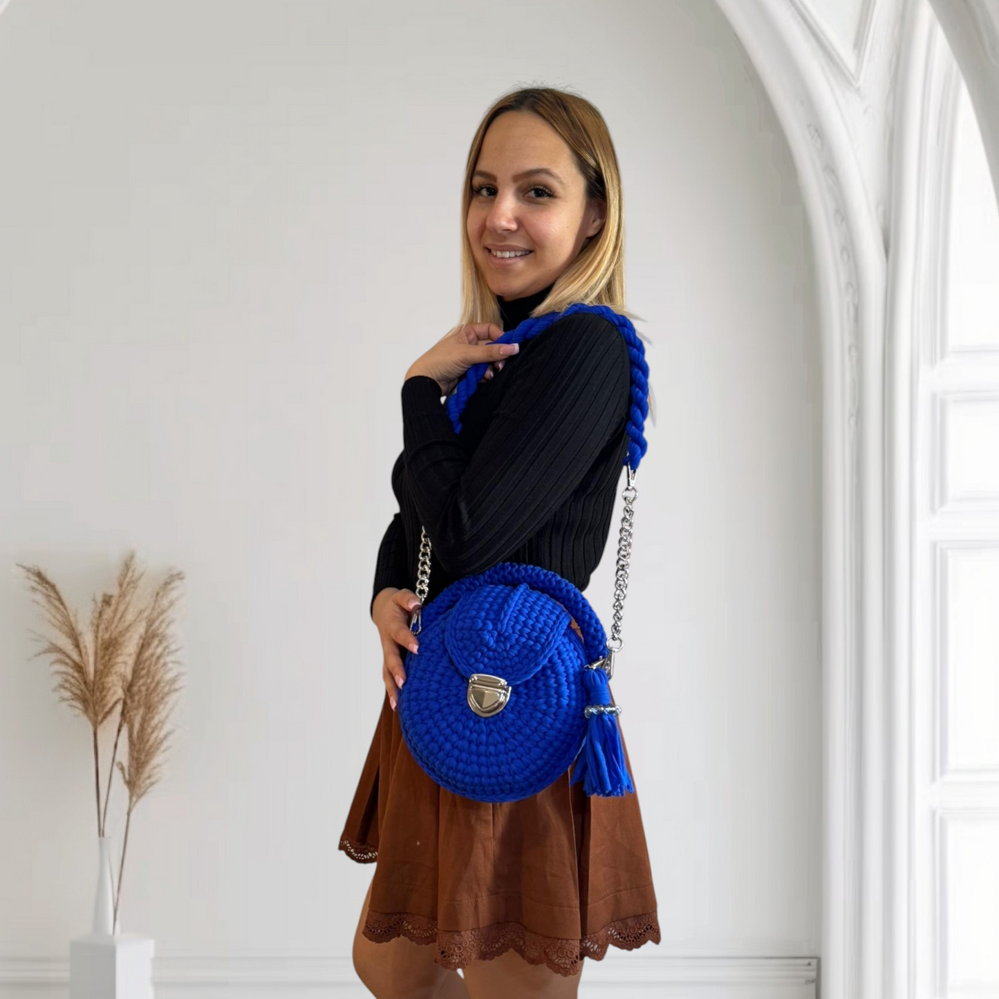 Bolso Lyssny azul eléctrico
