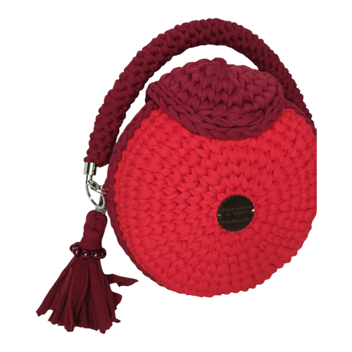 Bolso Lyssny rojo-burdeos