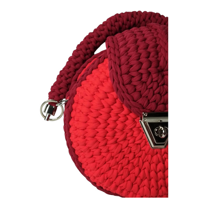 Bolso Lyssny rojo-burdeos