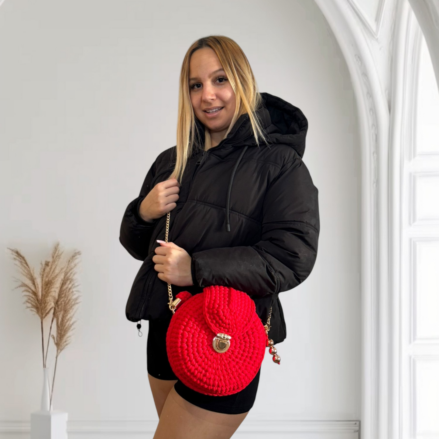 Bolso Lyssny rojo