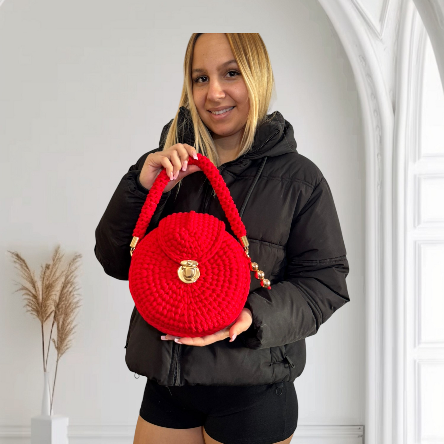 Bolso Lyssny rojo