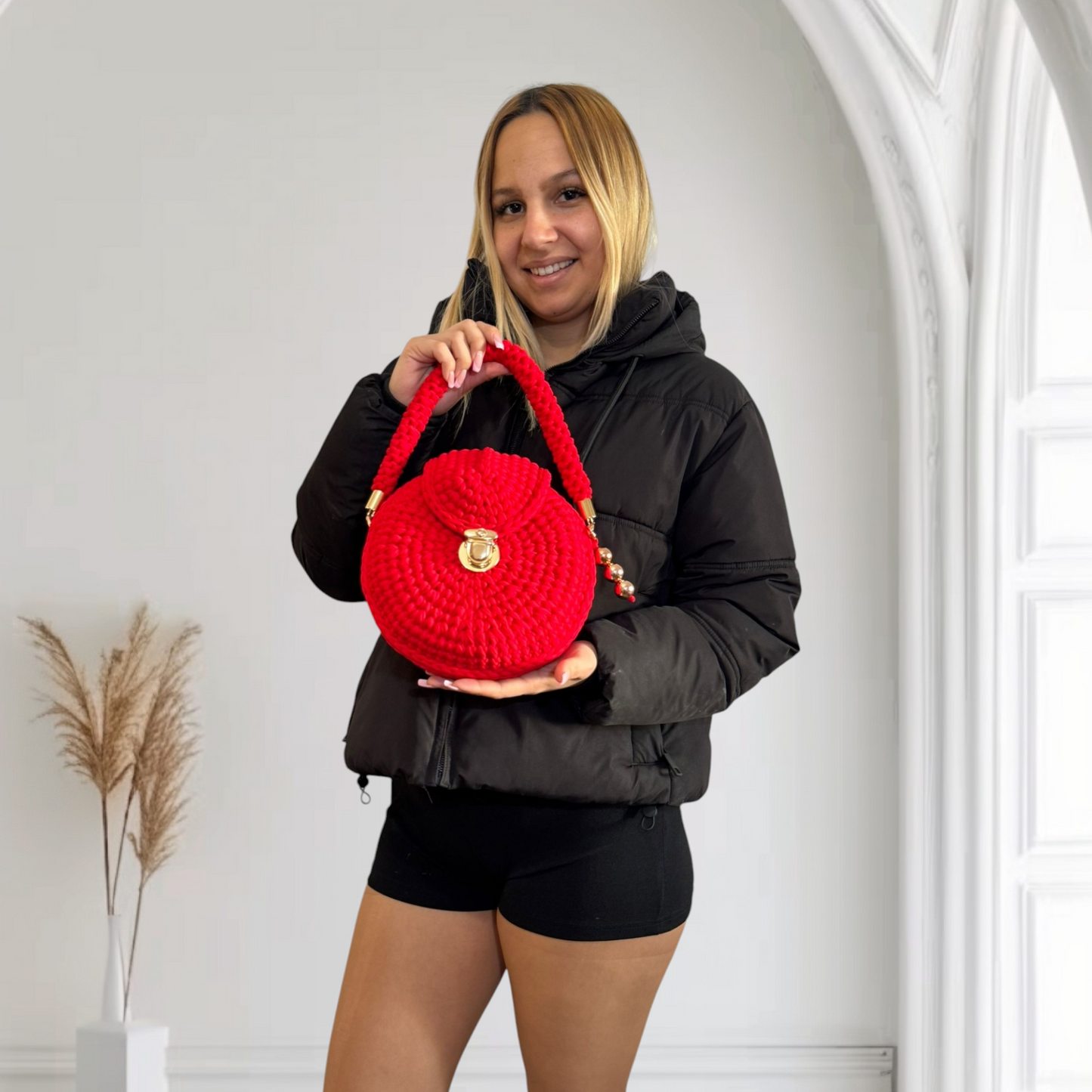 Bolso Lyssny rojo