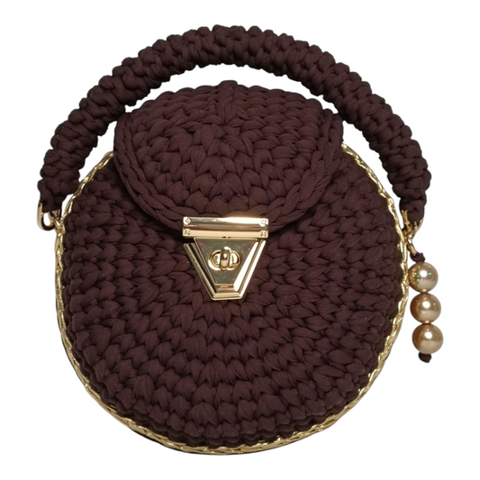 Bolso Lyssny marrón oscuro