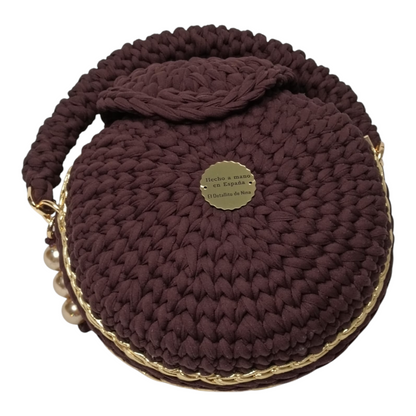 Bolso Lyssny marrón oscuro