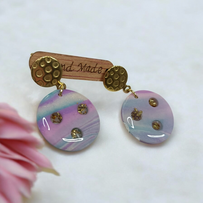 Pendientes multicolor