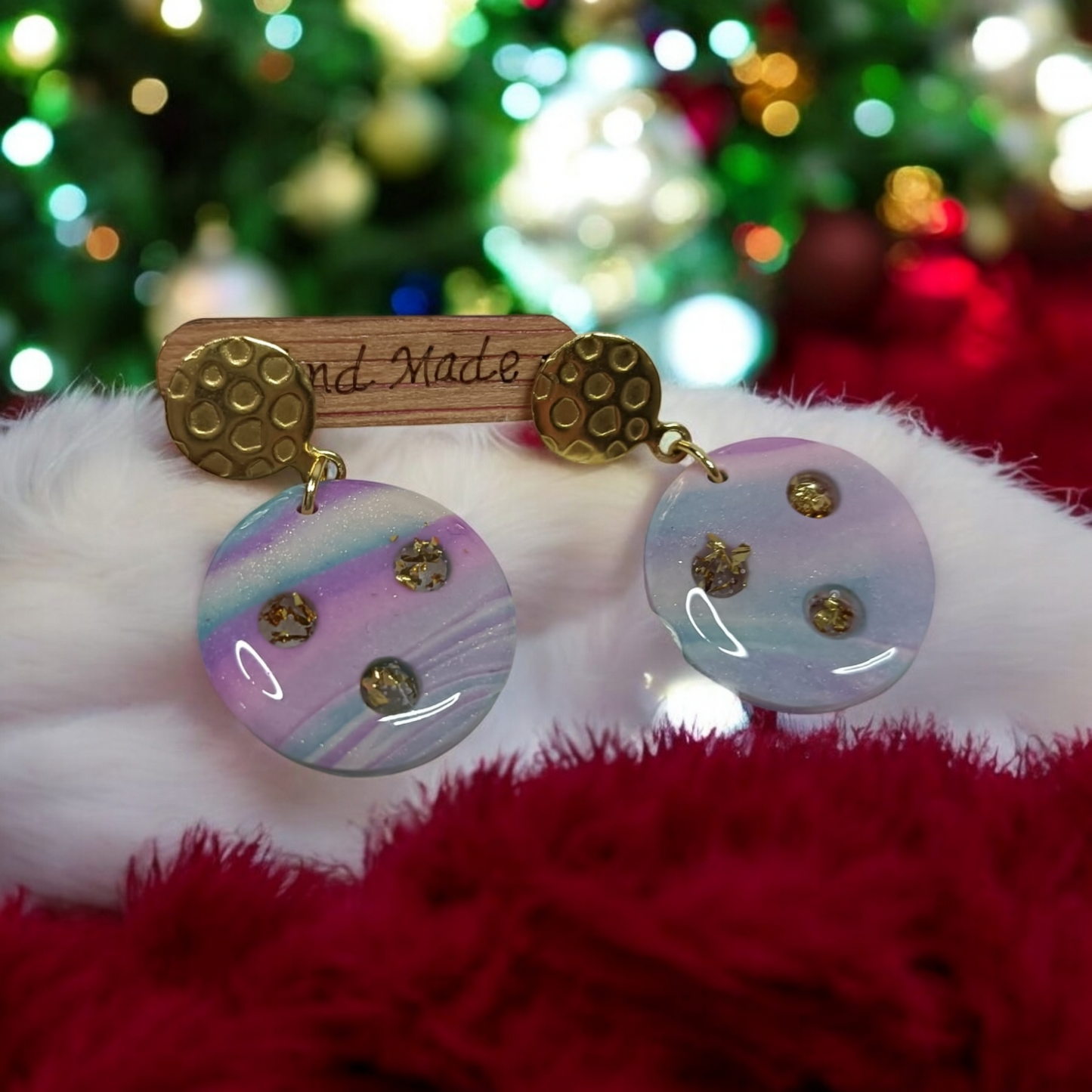 Pendientes multicolor
