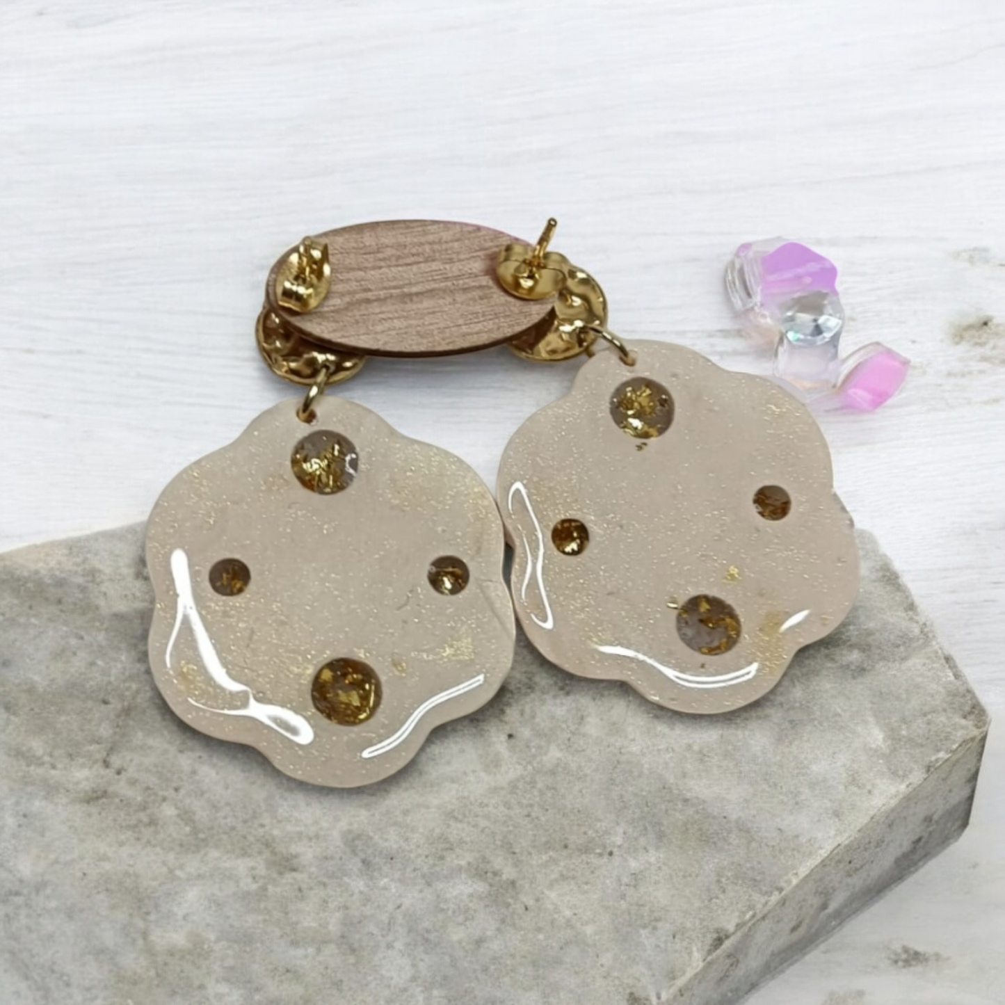 Pendientes dorado
