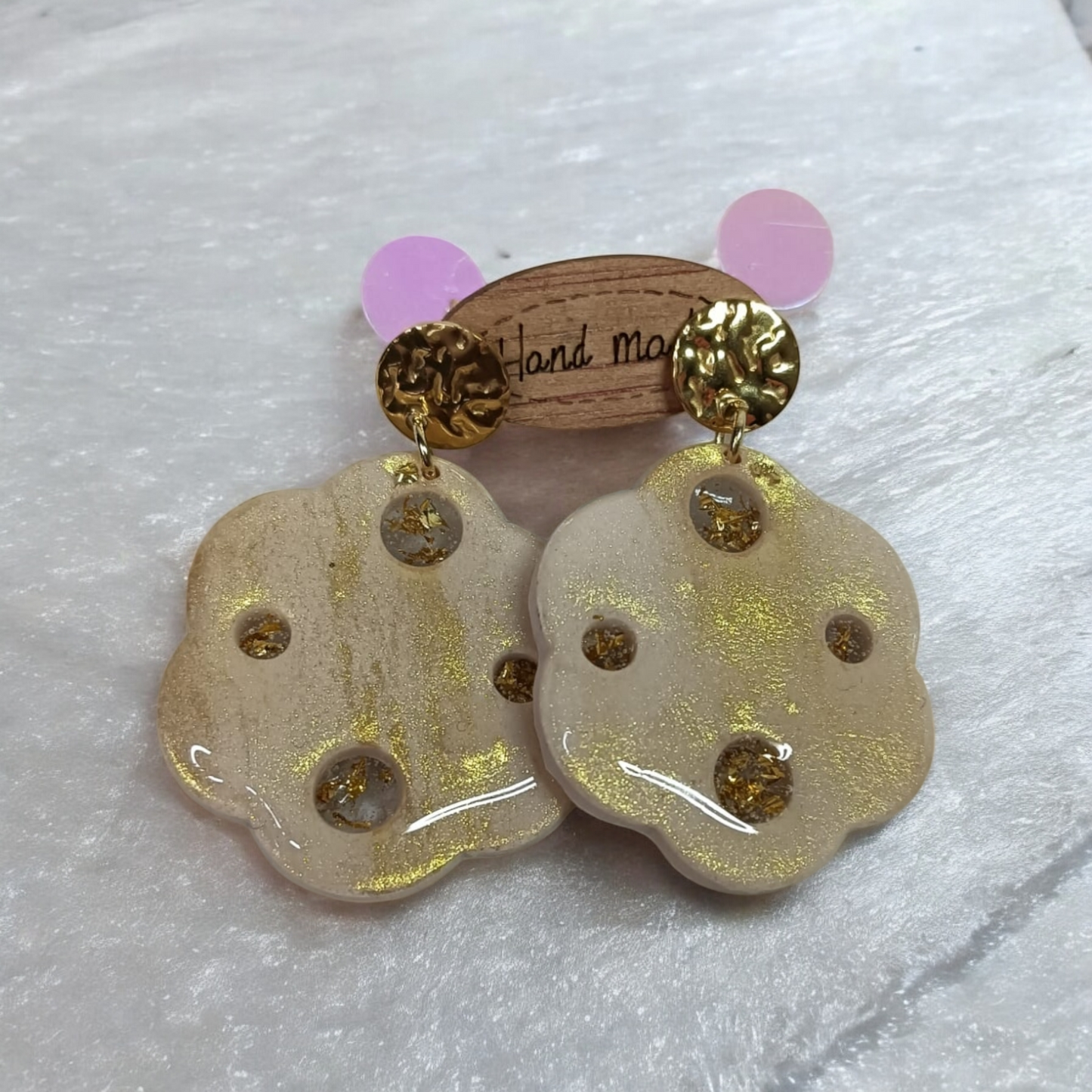 Pendientes dorado