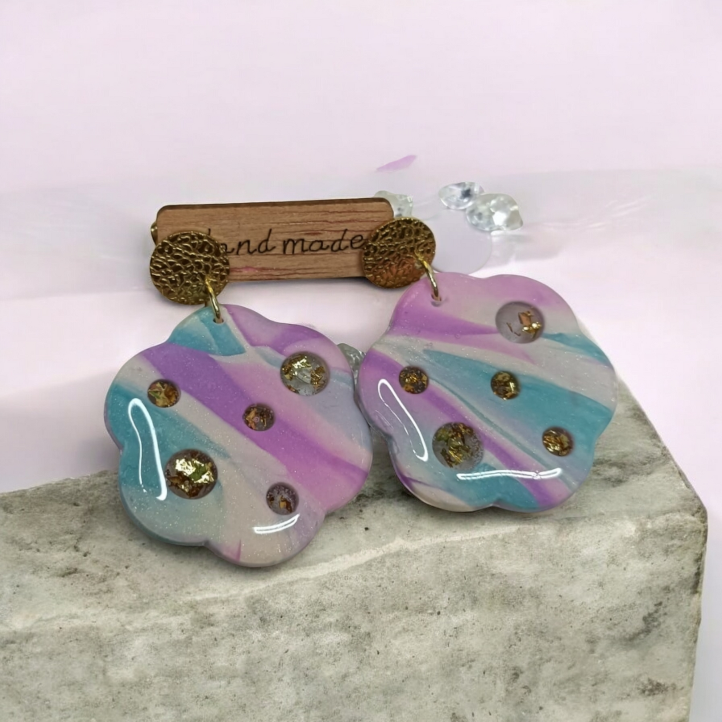 Pendientes multicolor