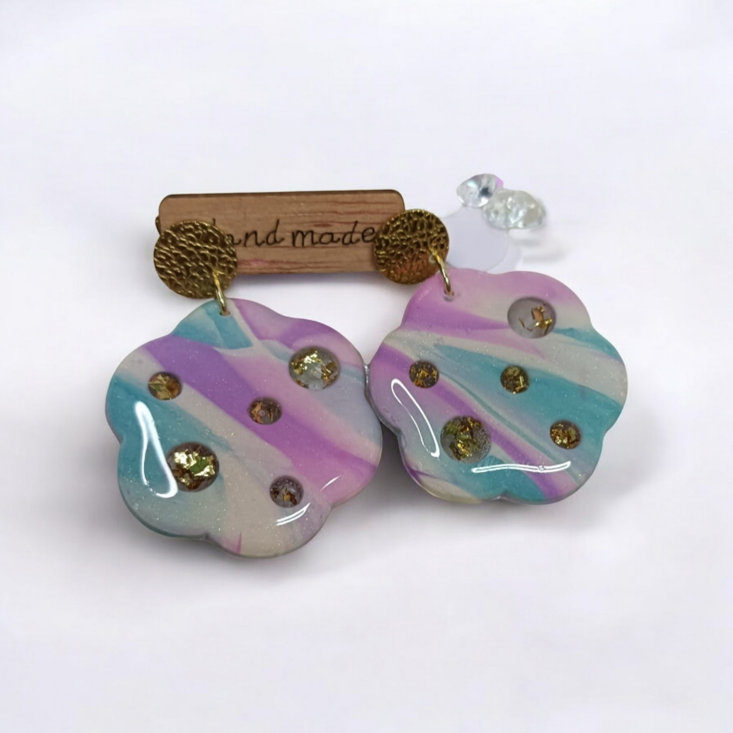 Pendientes multicolor